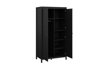 Vallvidera Garderobe 102,3x199 cm - Svart - Oppbevaring - Garderober & garderobesystem