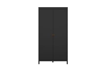 Vallvidera Garderobe 102,3x199 cm - Svart - Oppbevaring - Garderober & garderobesystem