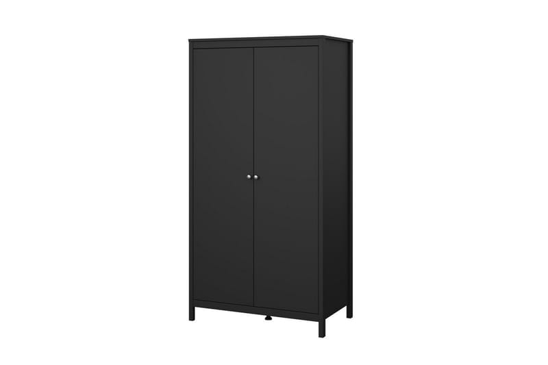 Vallvidera Garderobe 102,3x199 cm - Svart - Oppbevaring - Garderober & garderobesystem