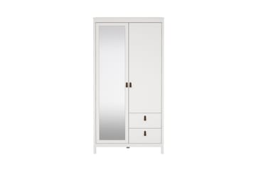 Vallvidera Garderobe 102x199 cm - Hvit - Oppbevaring - Garderober & garderobesystem