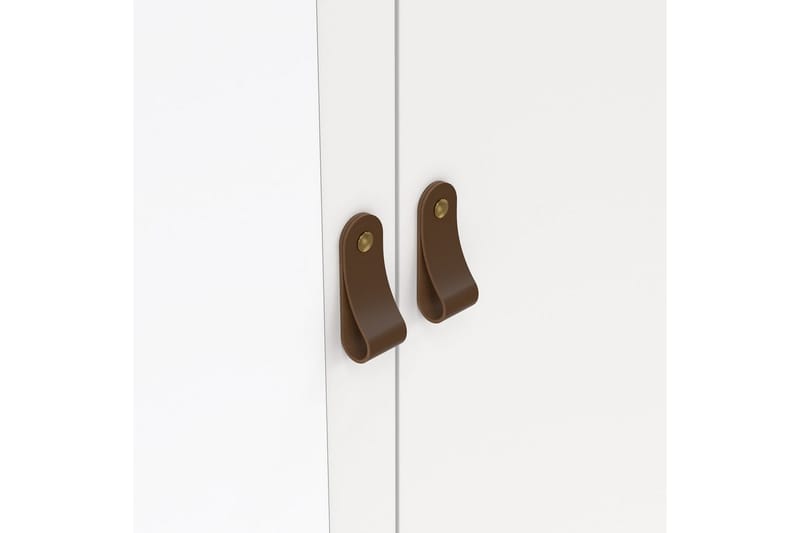Vallvidera Garderobe 102x199 cm - Hvit - Oppbevaring - Garderober & garderobesystem