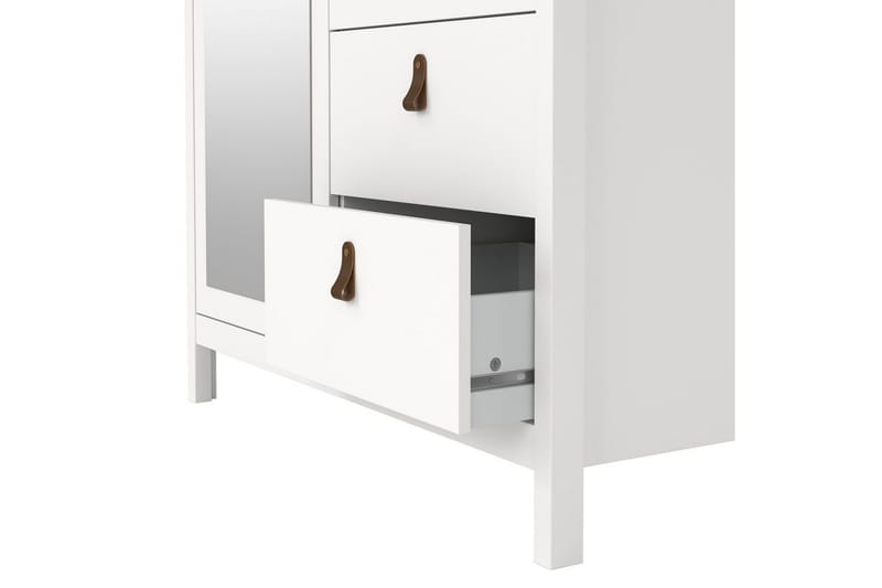 Vallvidera Garderobe 102x199 cm - Hvit - Oppbevaring - Garderober & garderobesystem