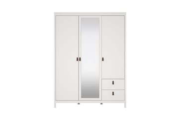 Vallvidera Garderobe 150x199 cm - Hvit - Oppbevaring - Garderober & garderobesystem