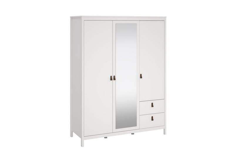 Vallvidera Garderobe 150x199 cm - Hvit - Oppbevaring - Garderober & garderobesystem