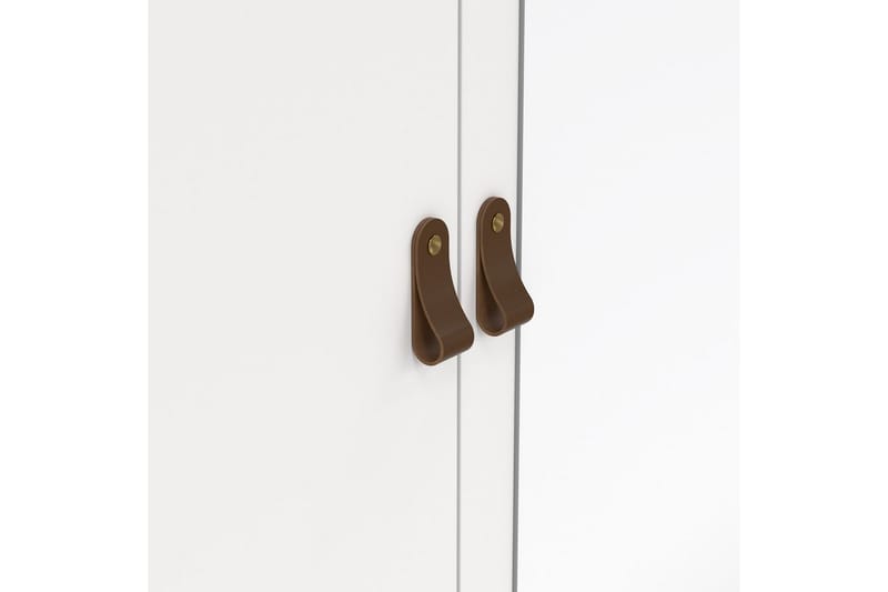 Vallvidera Garderobe 150x199 cm - Hvit - Oppbevaring - Garderober & garderobesystem