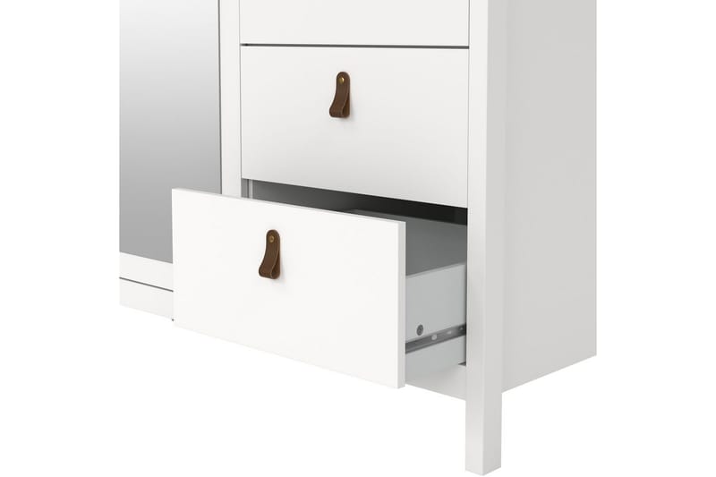 Vallvidera Garderobe 150x199 cm - Hvit - Oppbevaring - Garderober & garderobesystem