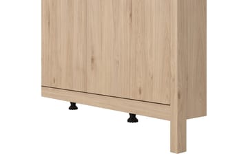 Vallvidera Garderobe 150x199 cm - Natur - Oppbevaring - Garderober & garderobesystem