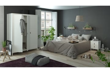 Vallvidera garderobeskap 58x150 cm - Hvit - Oppbevaring - Garderober & garderobesystem