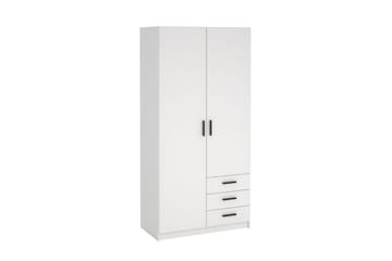Vandana Garderobe 99x200 cm - Hvit - Oppbevaring - Garderober & garderobesystem