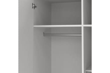 Vandana Garderobe 99x200 cm - Hvit - Oppbevaring - Garderober & garderobesystem
