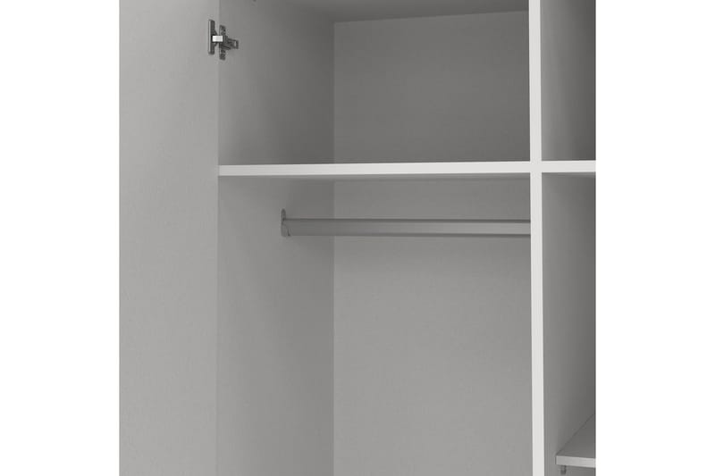 Vandana Garderobe 99x200 cm - Hvit - Oppbevaring - Garderober & garderobesystem