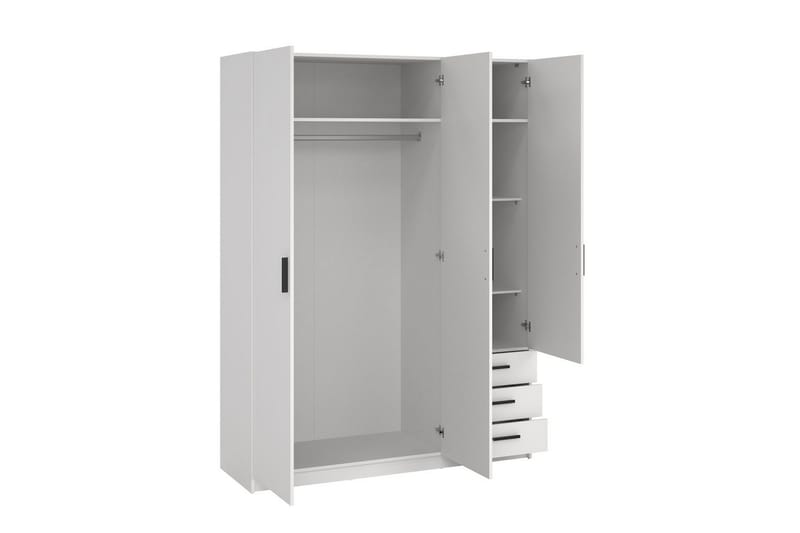 Vandana Garderobe - Hvit - Oppbevaring - Garderober & garderobesystem