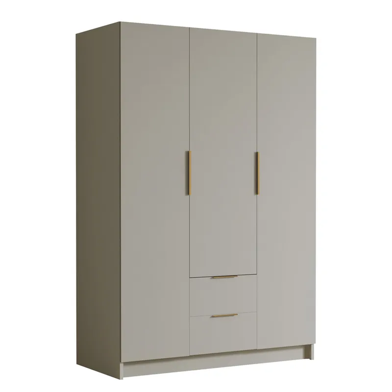 Varros Garderobeskap 150x216 cm - Beige - Oppbevaring - Garderober & garderobesystem