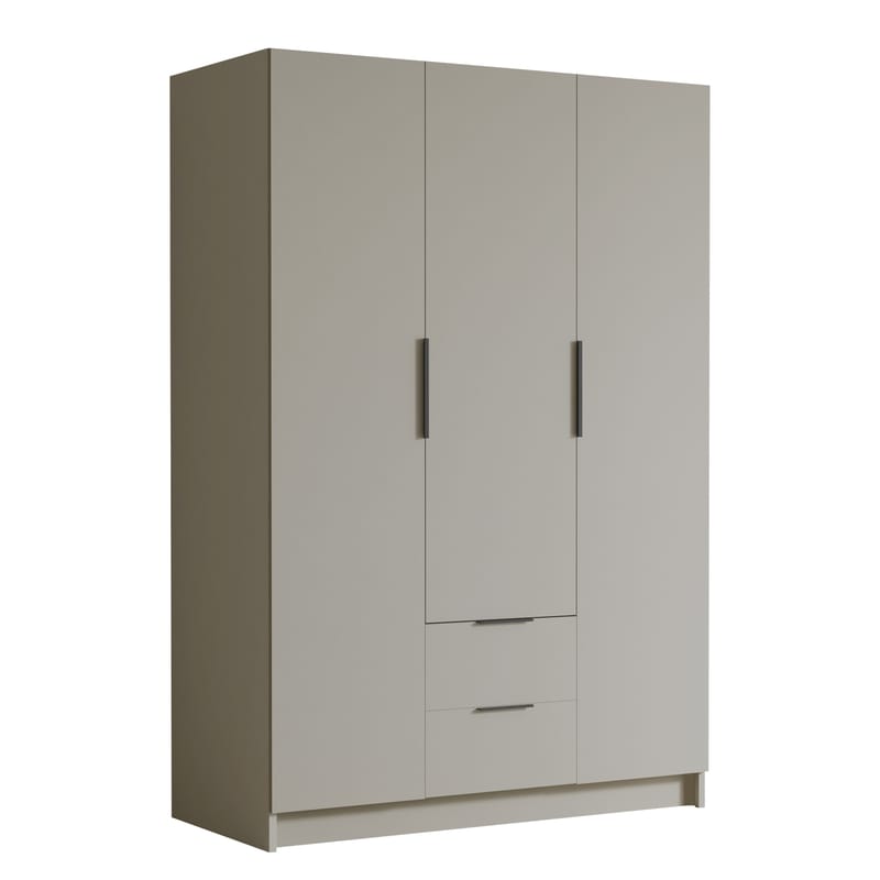 Varros Garderobeskap 150x216 cm - Beige - Oppbevaring - Garderober & garderobesystem