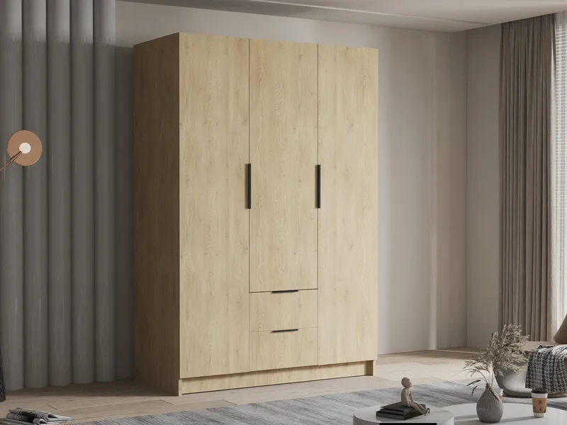 Varros Garderobeskap 150x216 cm - Brun - Oppbevaring - Garderober & garderobesystem