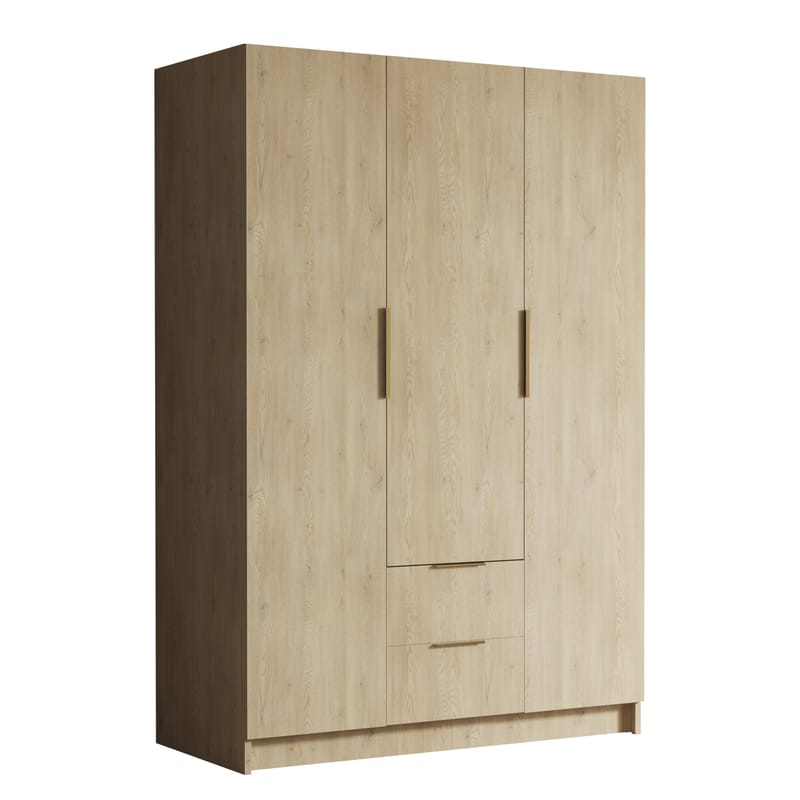 Varros Garderobeskap 150x216 cm - Brun - Oppbevaring - Garderober & garderobesystem