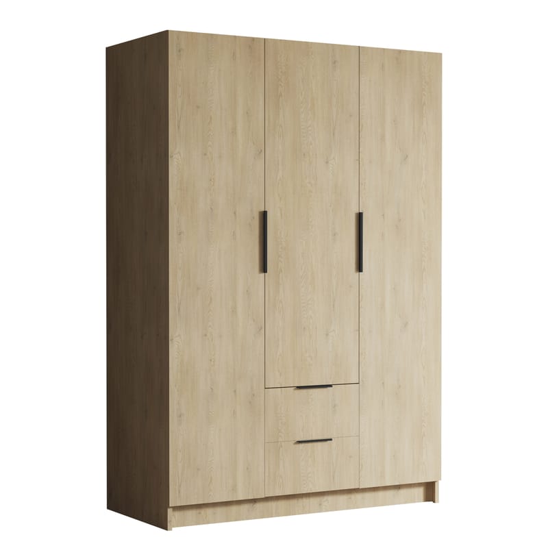 Varros Garderobeskap 150x216 cm - Brun - Oppbevaring - Garderober & garderobesystem