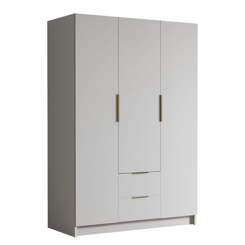 Varros Garderobeskap 150x216 cm - Hvit - Oppbevaring - Garderober & garderobesystem