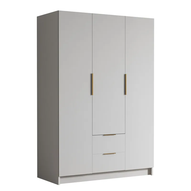 Varros Garderobeskap 150x216 cm i Tre, Hvit
