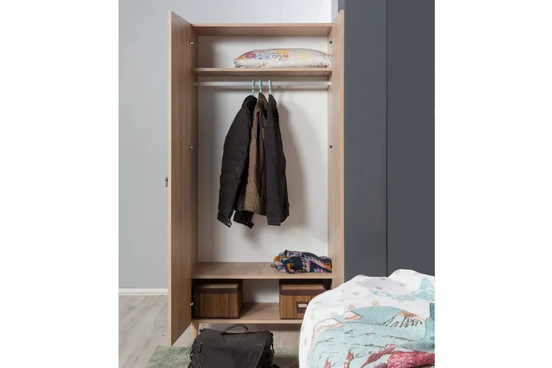 Vellavie Garderobe Kirsebærblomst - Grønn - Oppbevaring - Garderober & garderobesystem