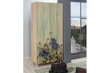 Vellavie Garderobe Kirsebærblomst - Grønn - Oppbevaring - Garderober & garderobesystem