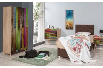 Vellavie Garderobe Regnbuepanel - Flerfarget - Oppbevaring - Garderober & garderobesystem
