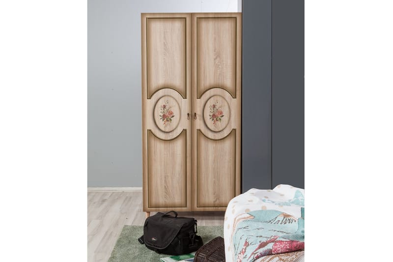 Vellavie Garderobe Roser - Mørkebrun - Oppbevaring - Garderober & garderobesystem