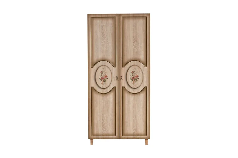 Vellavie Garderobe Roser - Mørkebrun - Oppbevaring - Garderober & garderobesystem