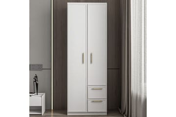 Vespera Garderobe 60x171,8 cm - Hvit - Oppbevaring - Garderober & garderobesystem