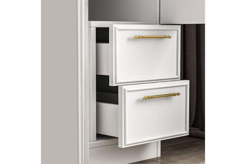 Vespera Garderobe 60x171,8 cm - Hvit - Oppbevaring - Garderober & garderobesystem