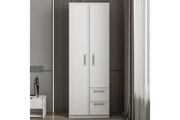 Vespera Garderobe 60x171,8 cm - Hvit - Oppbevaring - Garderober & garderobesystem