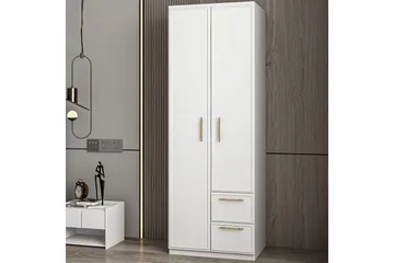 Vespera Garderobe 60x171,8 cm - Hvit - Oppbevaring - Garderober & garderobesystem