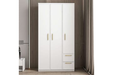 Vespera Garderobe 90x171,8 cm - Hvit - Oppbevaring - Garderober & garderobesystem