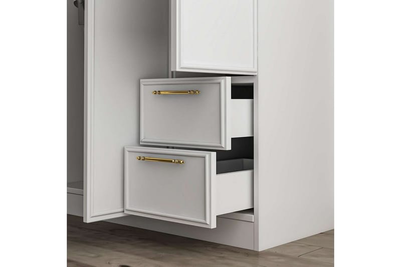 Vespera Garderobe 90x171,8 cm - Hvit - Oppbevaring - Garderober & garderobesystem