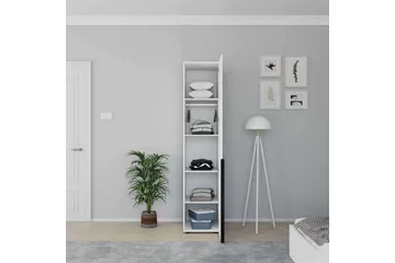 Vornic Garderobe 45x210 cm - Hvit - Oppbevaring - Garderober & garderobesystem