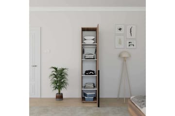 Vornic Garderobe 45x210 cm - Valnøtt - Oppbevaring - Garderober & garderobesystem