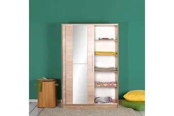Wardrobe Eik-Sonoma - Natur - Oppbevaring - Garderober & garderobesystem