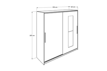 Wardrobe Hvit - Hvit - Oppbevaring - Garderober & garderobesystem