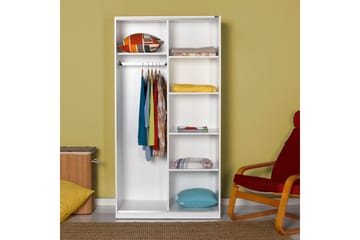 Wardrobe Hvit - Hvit - Oppbevaring - Garderober & garderobesystem