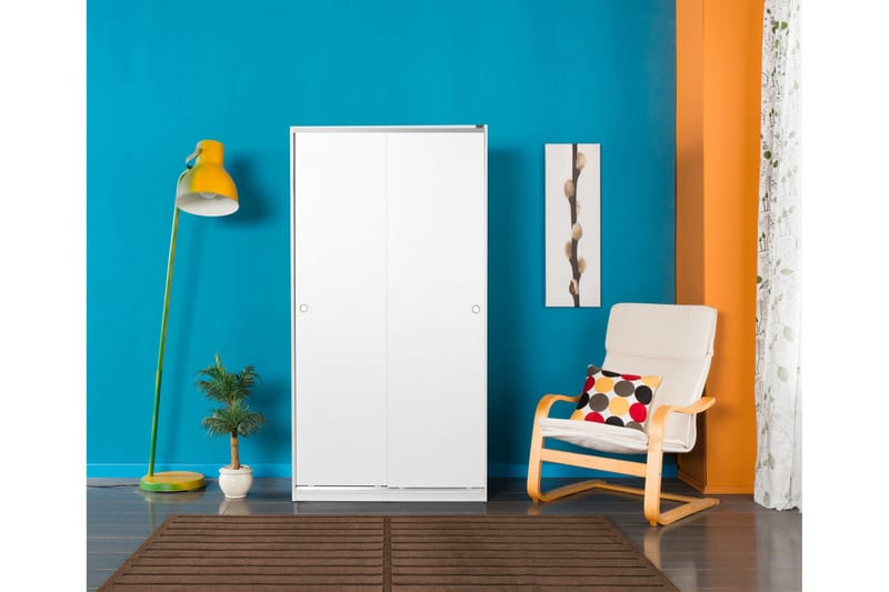 Wardrobe Hvit - Hvit - Oppbevaring - Garderober & garderobesystem