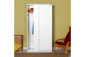 Wardrobe Hvit - Hvit - Oppbevaring - Garderober & garderobesystem