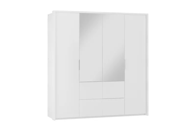 Wedena Garderobe 208 cm - Hvit - Oppbevaring - Garderober & garderobesystem