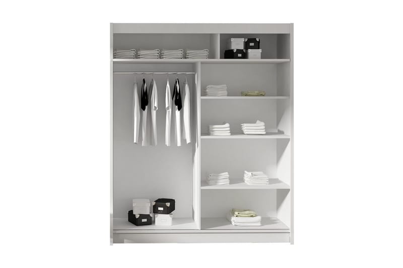 West Garderobe 150x58x200 cm - Oppbevaring - Garderober & garderobesystem