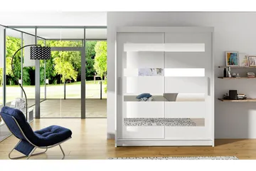 West Garderobe 150x58x200 cm - Oppbevaring - Garderober & garderobesystem