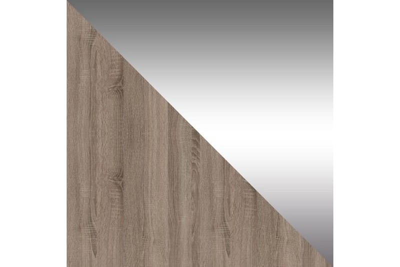 West Garderobe med LED-belysning 150 cm i Tre med Glassdetaljer - Beige - Oppbevaring - Garderober & garderobesystem