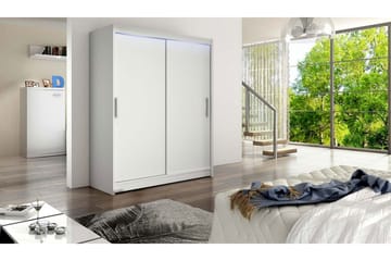 Westa Garderob 150x58x200 cm - Hvit - Oppbevaring - Garderober & garderobesystem - Garderobeskap