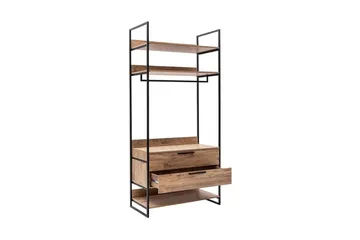 Witonia Garderobe 104x52 cm - Natur - Oppbevaring - Garderober & garderobesystem