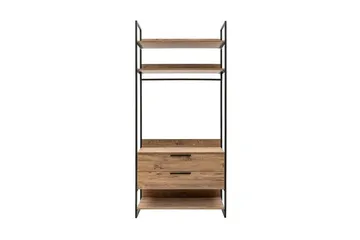 Witonia Garderobe 104x52 cm - Natur - Oppbevaring - Garderober & garderobesystem
