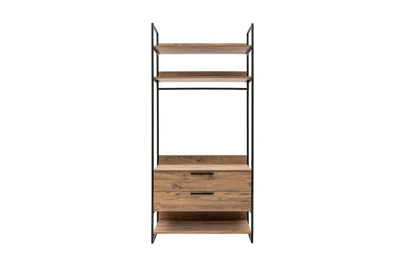 Witonia Garderobe 104x52 cm - Natur - Oppbevaring - Garderober & garderobesystem
