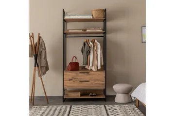 Witonia Garderobe 104x52 cm - Natur - Oppbevaring - Garderober & garderobesystem